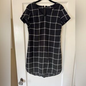 Black and White Checkered Dress